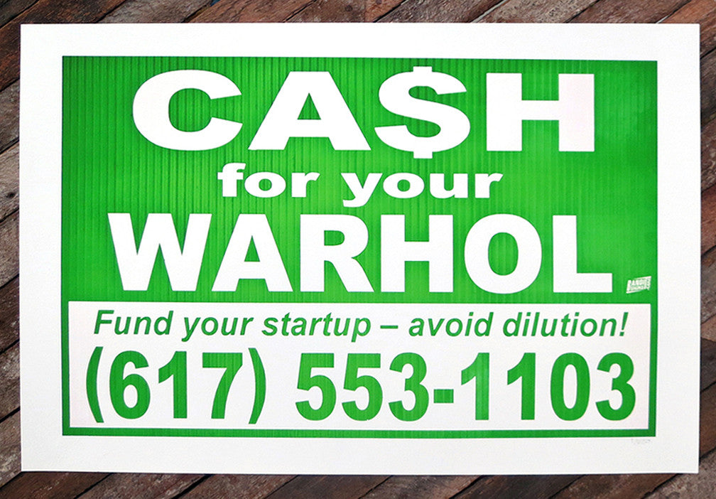 Cash for Your Warhol (Geoff Hargadon)